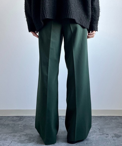 y/m(イム)の「カラーワイドパンツ(その他パンツ・メンズ・オフホワイト/マスタード/グリーン・XS/S/M/L/XL)」の16枚目の写真