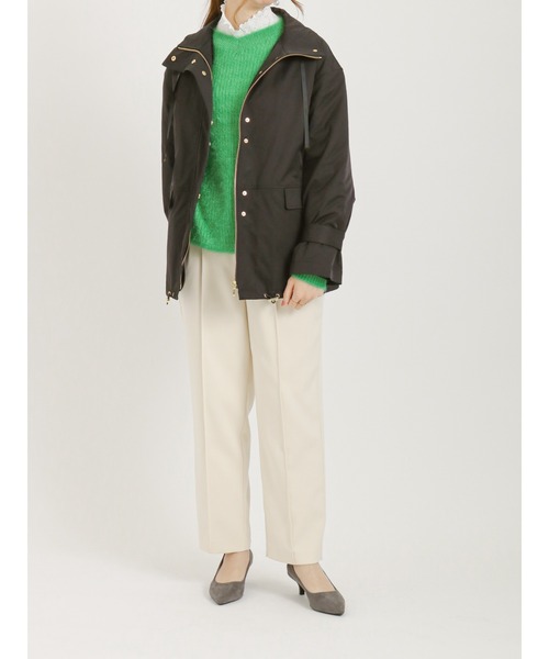 Te chichi（テチチ）の「前後2wayエアリーシャギーニット（ニット/セーター・レディース・オフホワイト/ピンク/グリーン・ﾌﾘ-）」の12枚目の写真