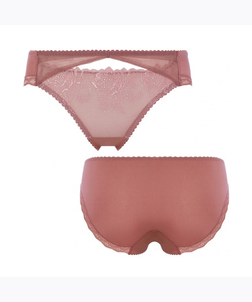 AMOSTYLE BY Triumph（アモスタイルバイトリンプ）の「レギュラーショーツ プレミアム ペタルス AMST1419 Hikini JX（ショーツ・レディース・グレー/ピンク/ベージュ/ブラック・L/M）」の9枚目の写真