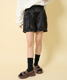 カーゴ サテン ショート パンツ