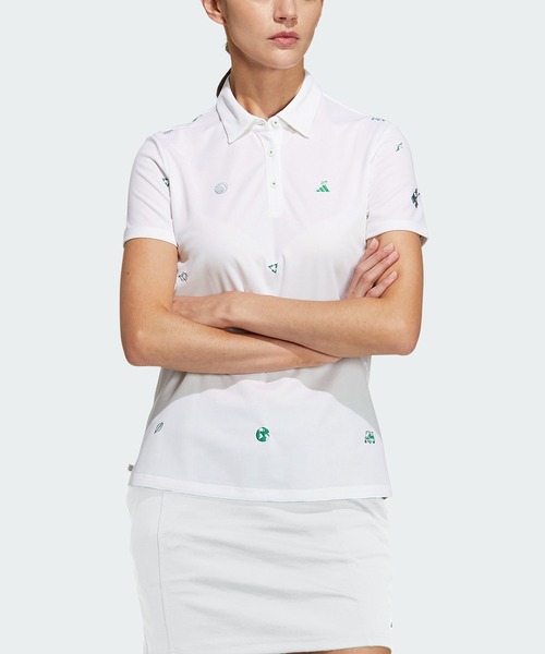 セール】PLAY GREEN モノグラム刺繍 半袖ボタンダウンシャツ