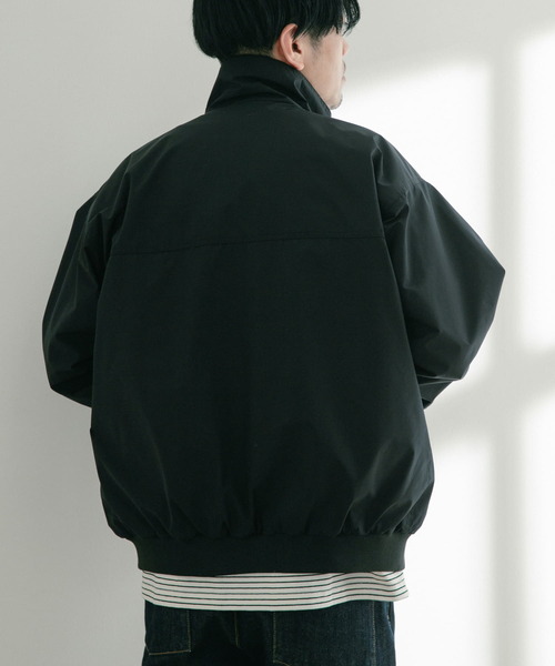 ITEMS URBANRESEARCH(アイテムズ アーバンリサーチ)の「スタンドカラー ZIP UP ブルゾン(ブルゾン・メンズ・グレー系その他/ブラック/チャコールグレー・MEDIUM/LARGE)」の18枚目の写真