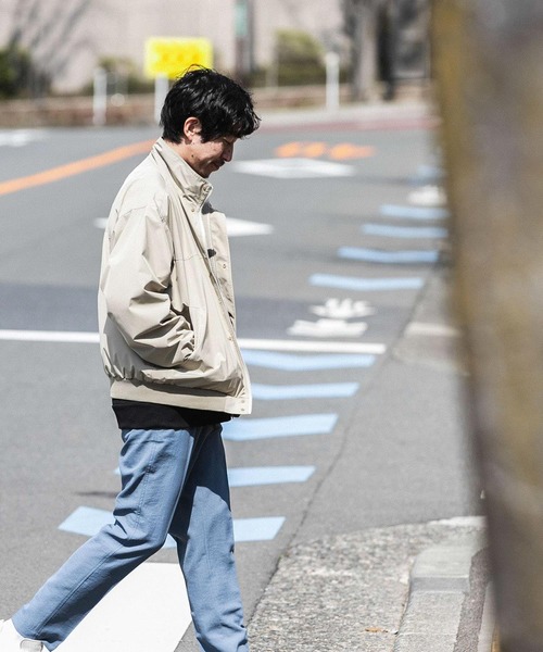 ITEMS URBANRESEARCH(アイテムズ アーバンリサーチ)の「スタンドカラー ZIP UP ブルゾン(ブルゾン・メンズ・グレー系その他/ブラック/チャコールグレー・MEDIUM/LARGE)」の21枚目の写真