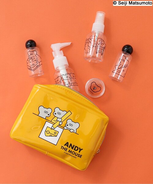 ねずみのANDYトラベルセット（トラベルグッズ）｜BREEZE（ブリーズ）の