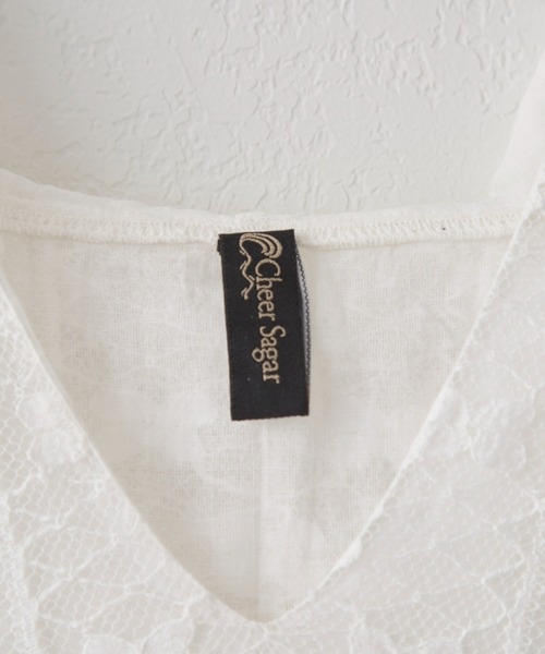 CIAOPANIC（チャオパニック）の「フード付きレースノースリーブワンピース（ワンピース・レディース・ブラック/オフホワイト・FREE）」の21枚目の写真