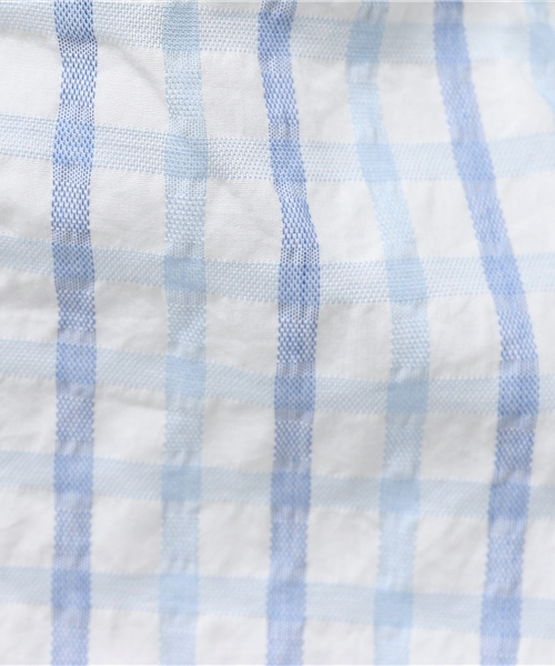 Denime(ドゥニーム)の「CHECK LS SHIRTS/チェックロングスリーブシャツ(シャツ/ブラウス・レディース・ブルー系その他/レッド系その他・FREE)」の12枚目の写真