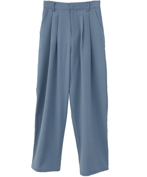 Social GIRL（ソーシャルガール）の「ハイウエストタックワイドパンツ（その他パンツ・レディース・グレー/ブルー/ブラック/アイボリー・M/L）」の17枚目の写真