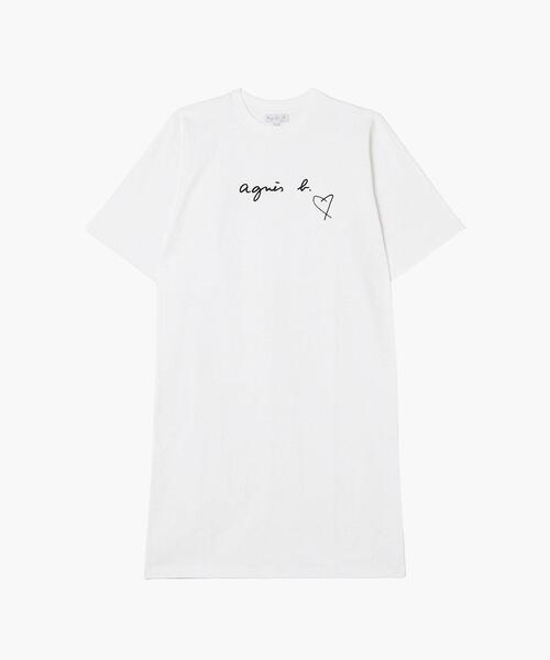 agnes b.(アニエスベー)の「WEB限定 SBX4 ROBE YOKO ワンピース(ワンピース・レディース・ホワイト・1/3/2)」の1枚目の写真