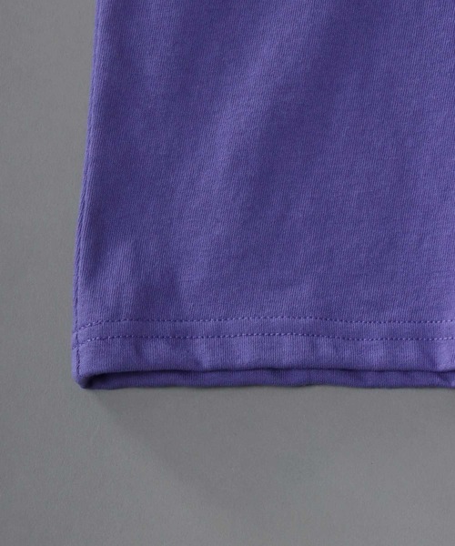 SITRY(シトリー)の「oversize big pocket T-shirt/オーバーサイズ ビッグポケット Tシャツ(Tシャツ/カットソー・メンズ・ブラック/ホワイト/パープル・M/L)」の9枚目の写真