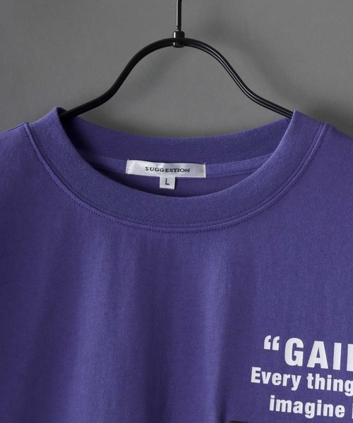 SITRY(シトリー)の「oversize big pocket T-shirt/オーバーサイズ ビッグポケット Tシャツ(Tシャツ/カットソー・メンズ・ブラック/ホワイト/パープル・M/L)」の10枚目の写真
