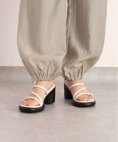cepo(セポ)の「パテッドロープベルトサンダル(サンダル・レディース・ブルー/アイボリー/ブラック・M/L)」の5枚目の写真