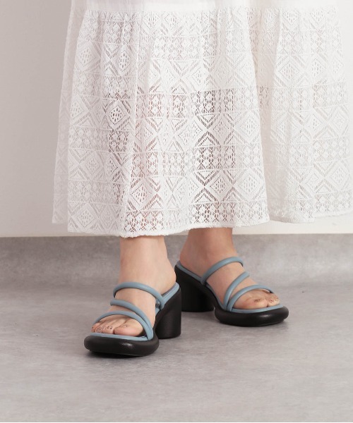 cepo(セポ)の「パテッドロープベルトサンダル(サンダル・レディース・ブルー/アイボリー/ブラック・M/L)」の11枚目の写真