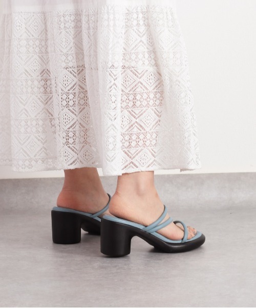 cepo(セポ)の「パテッドロープベルトサンダル(サンダル・レディース・ブルー/アイボリー/ブラック・M/L)」の8枚目の写真