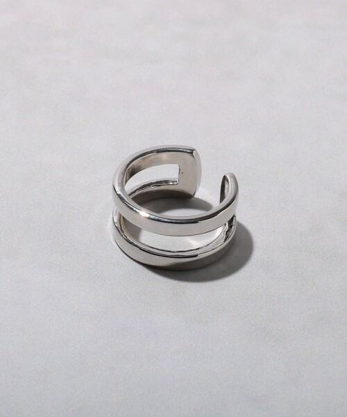 tk.TAKEO KIKUCHI（ティーケータケオキクチ）の「◆日本製真鍮リング（リング・メンズ・シルバー/シルバー系/シルバー系5・11/19）」の2枚目の写真
