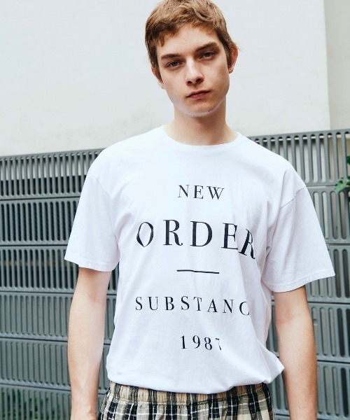 THRIFTY LOOK（スリフティールック）の「THRIFTY LOOK / スリフティールック THRIFTY"NEW ORDER"TEE ニューオーダー バンドTシャツ バンT（Tシャツ/カットソー・メンズ・ホワイト/ブラック系・X-LARGE/LARGE）」の6枚目の写真