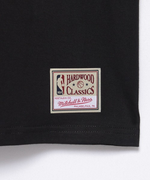 Mitchell&Ness(ミッチェル&ネス)の「Mitchell&Ness NBA FINALS TEE LAKERS(Tシャツ/カットソー・メンズ・ブラック・S/M/L/XL)」の4枚目の写真