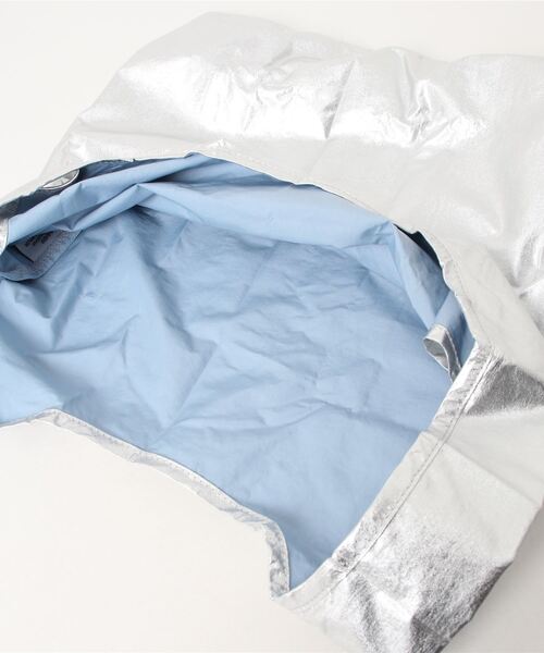 yuw（ユウ）の「ｍｅｔａｌｌｉｃ　Ｂａｂｙ２　181915（エコバッグ/サブバッグ・レディース・その他/その他2/その他1/ブラック系その他/ライトグレー/ピンク/ブルー・FREE）」の15枚目の写真