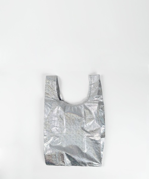 yuw（ユウ）の「ｍｅｔａｌｌｉｃ　Ｂａｂｙ２　181915（エコバッグ/サブバッグ・レディース・その他/その他2/その他1/ブラック系その他/ライトグレー/ピンク/ブルー・FREE）」の6枚目の写真