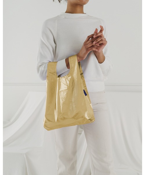 yuw（ユウ）の「ｍｅｔａｌｌｉｃ　Ｂａｂｙ２　181915（エコバッグ/サブバッグ・レディース・その他/その他2/その他1/ブラック系その他/ライトグレー/ピンク/ブルー・FREE）」の8枚目の写真