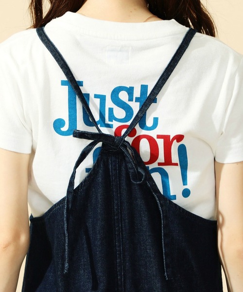 Lee（リー）の「Lee/リー デニム キャミソールワンピ サロペット オールインワン（ワンピース・レディース・ブラック/インディゴブルー/ライトインディゴブルー/アイボリー/ブルー系その他2/ブルー系その他/ブラック系その他/ブルー/ホワイト系その他/ブルー系その他3/ブルー系その他4/ブラック系その他2・SMALL/X-SMALL/MEDIUM/LARGE）」の15枚目の写真