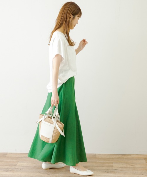URBAN RESEARCH Sonny Label(アーバンリサーチサニーレーベル)の「ドルマンスリーブフレンチプルオーバー(Tシャツ/カットソー・レディース・ブルー/チャコールグレー/ホワイト/ベージュ・FREE)」の13枚目の写真