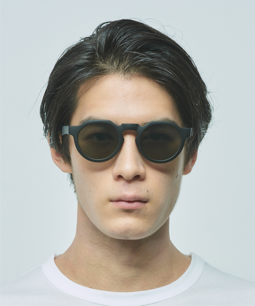 Jugaad14(ジュガードフォーティーン)の「【jugaad14 / ジュガードフォーティーン】HORIZON MATTE BLACK(サングラス・メンズ・ブルー/グリーン・FREE)」の9枚目の写真