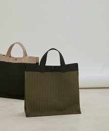 SALON adam et rope' | ジャガード配色2WAYトート(トートバッグ)