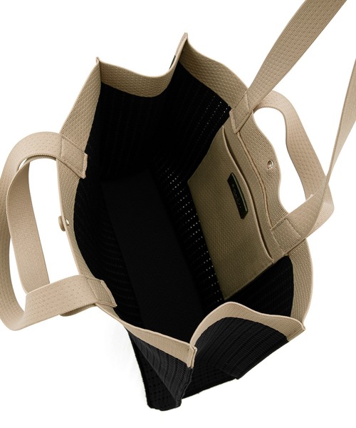 ジャガード2WAY配色トート