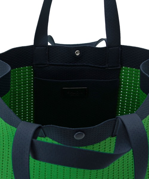 SALON adam et rope'（サロン アダム エ ロペ）の「ジャガード配色2WAYトート（トートバッグ・レディース・ブラック/カーキ/グリーン・FREE）」の18枚目の写真