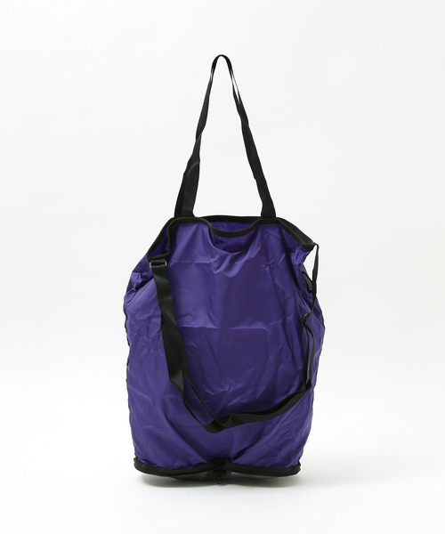 WILDERNESS EXPERIENCE（ウィルダネスエクスペリエンス）の「【WILDERNESS EXPERIENCE/ウィルダネスエクスペリエンス】 PACKABLE TOTE/パッカブル/エコバック/ユニセックス/14L（エコバッグ/サブバッグ・メンズ・ブラック/その他/ダークベージュ/グリーン系その他・フリー）」の4枚目の写真