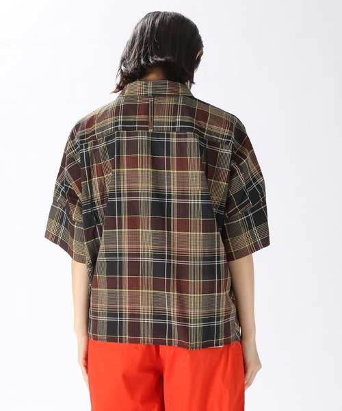 niko and（ニコアンド）の「サッカーチェックドルマンシャツ