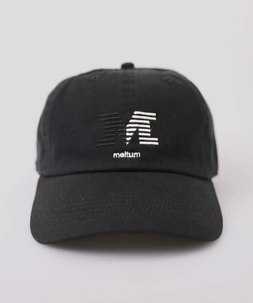 meltum（メルタム）の「【meltum/メルタム】LOGO CAP - ロゴキャップ（キャップ・メンズ・ブラック系その他/ブラック系その他2/ブラック・FREE）」の2枚目の写真