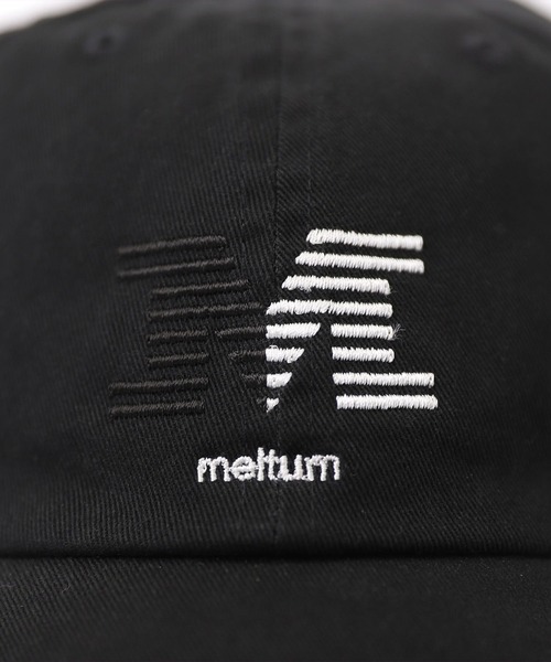 meltum（メルタム）の「【meltum/メルタム】LOGO CAP - ロゴキャップ（キャップ・メンズ・ブラック系その他/ブラック系その他2/ブラック・FREE）」の5枚目の写真