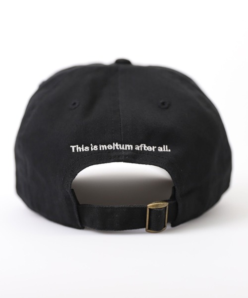 meltum（メルタム）の「【meltum/メルタム】LOGO CAP - ロゴキャップ（キャップ・メンズ・ブラック系その他/ブラック系その他2/ブラック・FREE）」の4枚目の写真