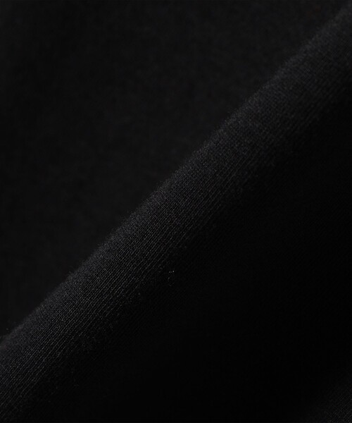 SHIPS Days(シップスデイズ)の「SHIPS Days:布帛 コンビ フレンチスリーブ カットソー(Tシャツ/カットソー・レディース・ブラック/オフホワイト/ライトグリーン・ONE SIZE)」の5枚目の写真