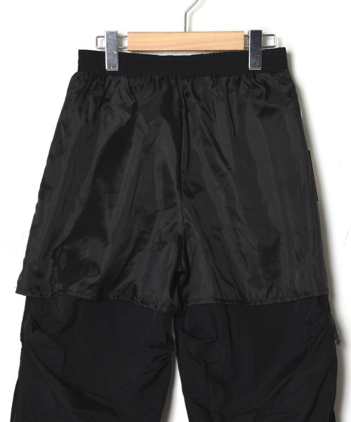 w closet（ダブルクローゼット）の「サイドリボンシャカシャカパンツ（その他パンツ・レディース・ピンク/オフホワイト/カーキ/ブラック/サックスブルー・FREE）」の6枚目の写真