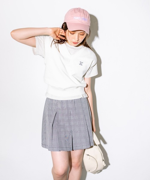 OLIVE des OLIVE(オリーブデオリーブ)の「ハートポーチ付ボディーバッグ 1032120030(ボディバッグ/ウエストポーチ・レディース・ブラック/シルバー/アイボリー・FREE)」の7枚目の写真