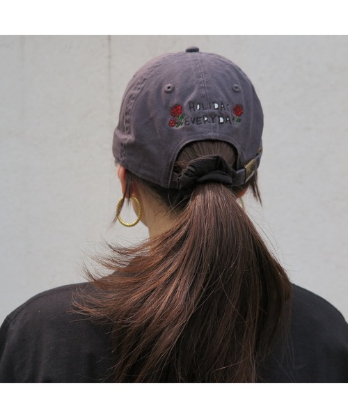 tone（トーン）の「【kocea】KOCEA LOGO CAP(MA)（キャップ・レディース・ブラック/チャコールグレー・FREE）」の2枚目の写真