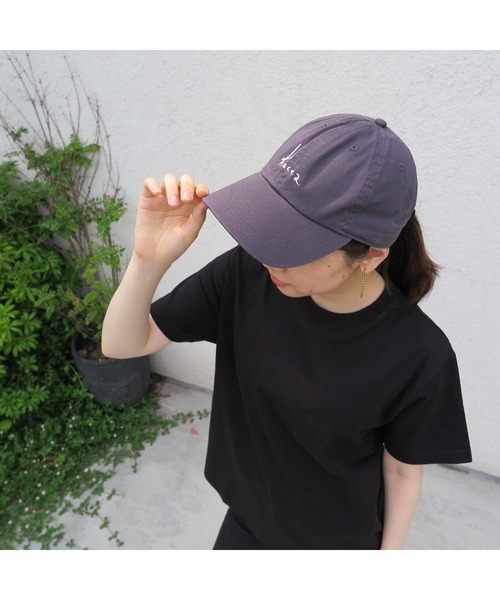 tone（トーン）の「【kocea】KOCEA LOGO CAP(MA)（キャップ・レディース・ブラック/チャコールグレー・FREE）」の5枚目の写真