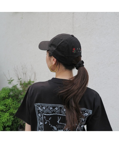 tone（トーン）の「【kocea】KOCEA LOGO CAP(MA)（キャップ・レディース・ブラック/チャコールグレー・FREE）」の6枚目の写真