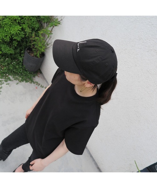 tone（トーン）の「【kocea】KOCEA LOGO CAP(MA)（キャップ・レディース・ブラック/チャコールグレー・FREE）」の7枚目の写真