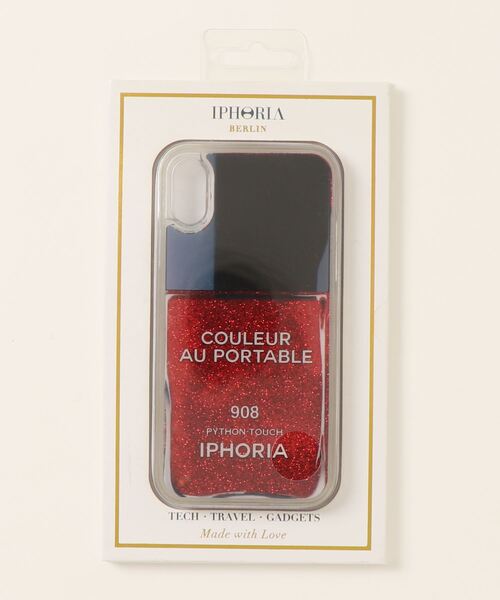 【セール】【IPHORIA アイフォリア】アイフォンケース Liquid Case for Apple iPhone X/XS - Nailpolish collection（スマホケース/カバー）｜iphoria（アイフォリア）