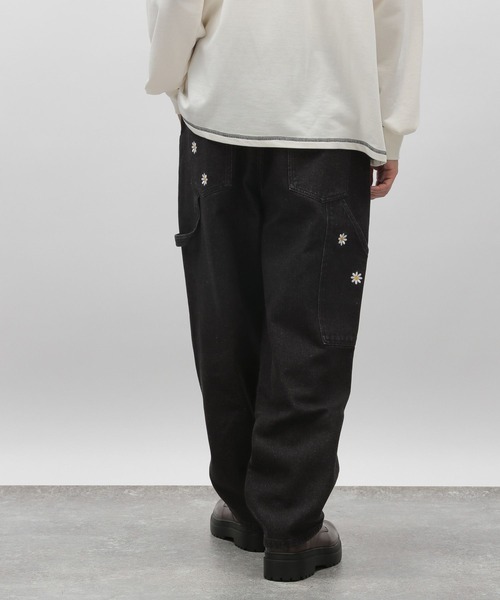 LAKOLE（ラコレ）の「刺繍デニムペインター / 967927（デニムパンツ・メンズ・ネイビー/グレー/ブラック・MEDIUM/LARGE）」の7枚目の写真