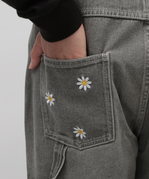 LAKOLE（ラコレ）の「刺繍デニムペインター / 967927（デニム