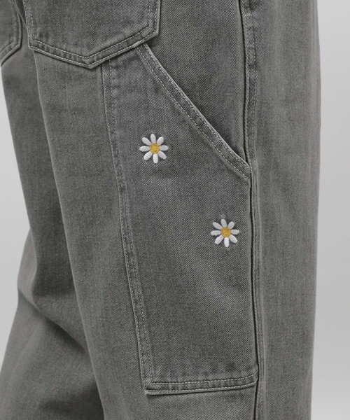LAKOLE（ラコレ）の「刺繍デニムペインター / 967927（デニム