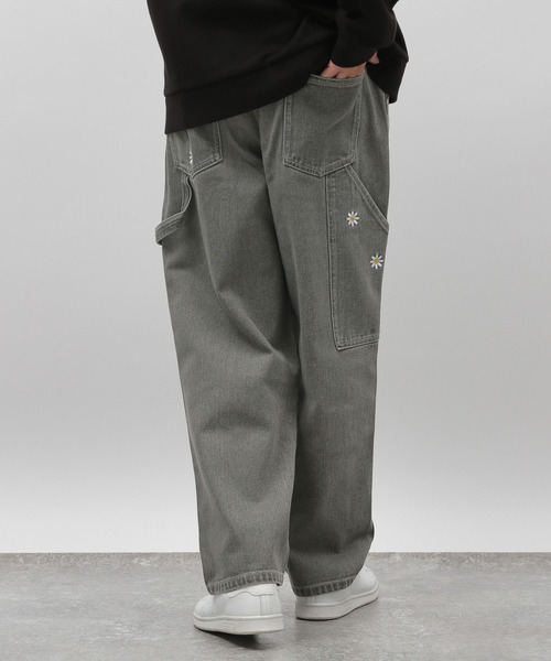 LAKOLE（ラコレ）の「刺繍デニムペインター / 967927（デニムパンツ・メンズ・ネイビー/グレー/ブラック・MEDIUM/LARGE）」の10枚目の写真