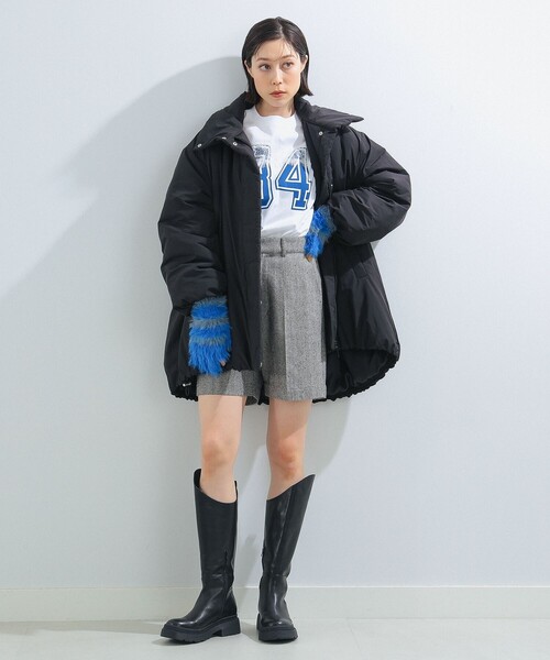 Ray BEAMS（レイビームス）の「Ray BEAMS / ボーダー グローブ（手袋・レディース・レッド/ブルー・ONE SIZE）」の9枚目の写真