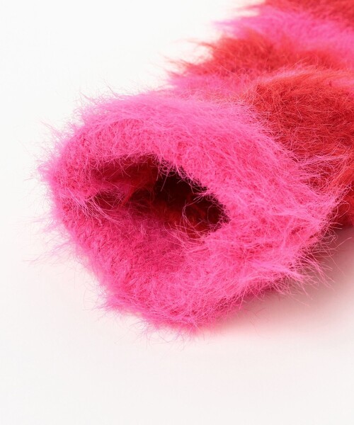 Ray BEAMS（レイビームス）の「Ray BEAMS / ボーダー グローブ（手袋・レディース・レッド/ブルー・ONE SIZE）」の13枚目の写真