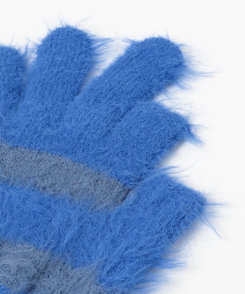 Ray BEAMS（レイビームス）の「Ray BEAMS / ボーダー グローブ（手袋・レディース・レッド/ブルー・ONE SIZE）」の16枚目の写真