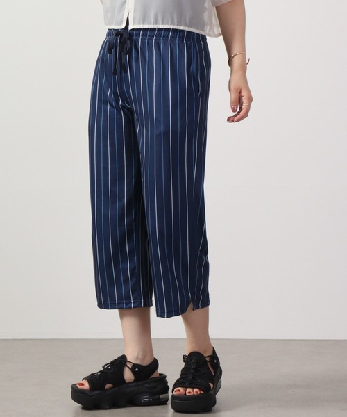 Ree&Mee（リーアンドミー）の「Ree&Mee ひんやり冷感加工 リラックス イージー パンツ 7分丈（ルームウェア/パジャマ・レディース・ベージュ系その他/ブルー系その他/レッド系その他/ホワイト系その他/ブラック系その他/ブラック系その他2/ブルー系その他2/ブルー系その他3・FREE）」の6枚目の写真